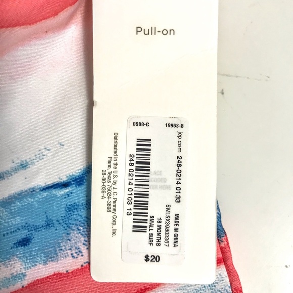 NWT Peyton & Parker Toddler Pull On Swim Trunks - Picture 4 of 10
